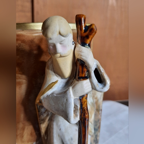 Vintage Christmas Nativity Scene Joseph Mary Baby Jesus in Front of Open Bible - Picture 10 of 14